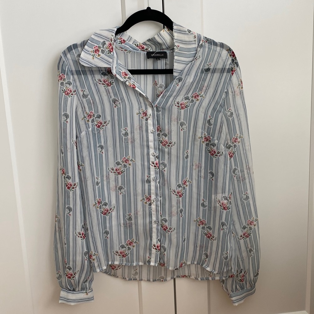 Majorelle blouse